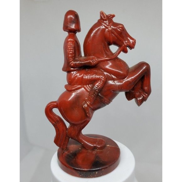 Vintage Roxy Replacement Chess Piece Red Medieval Renaissance Knight - Picture 4 of 12
